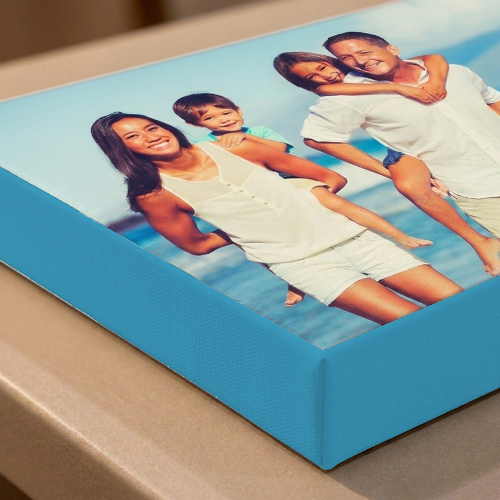 Color Border Canvas Print