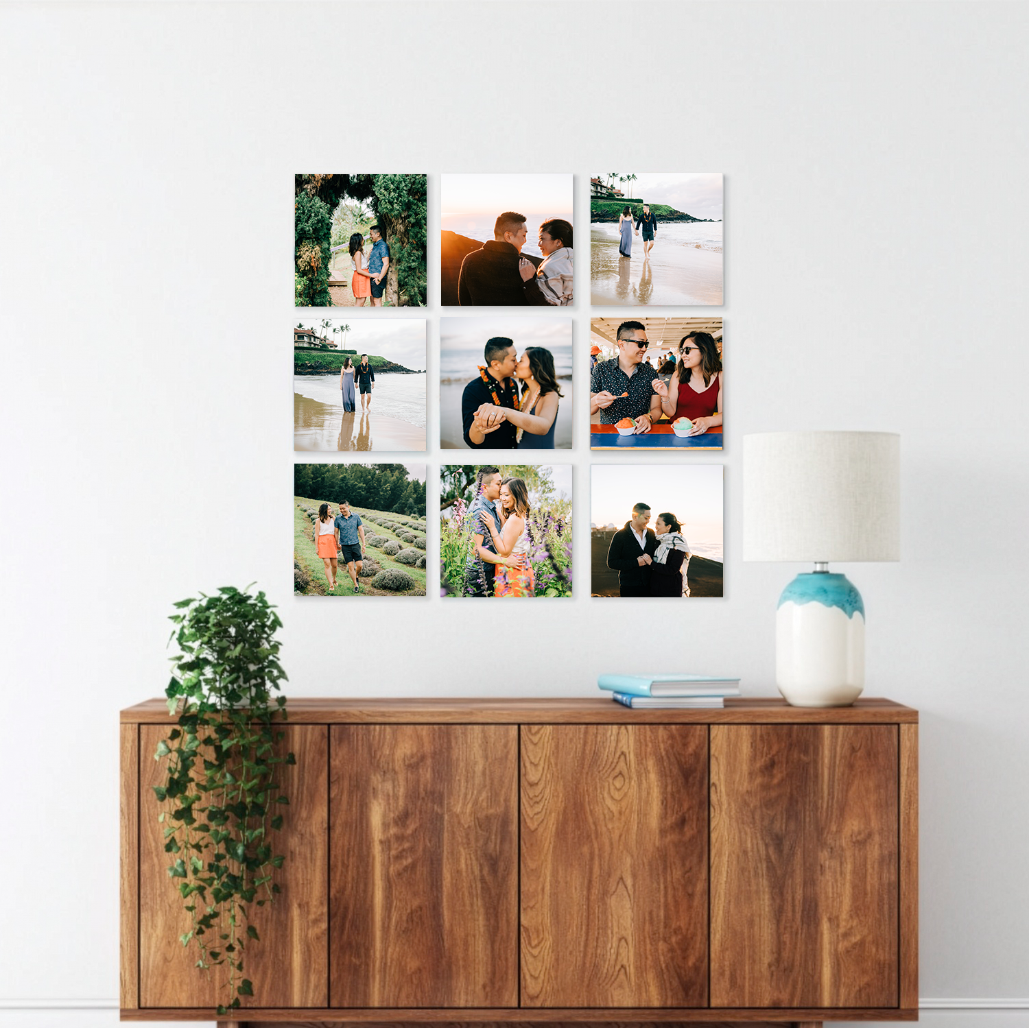 6-Grid Metal Print Gallery Walls