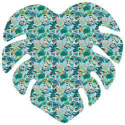 Monstera Pattern Shape