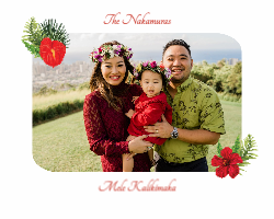 Mele Kalikimaka Flowers