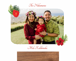 Mele Kalikimaka Flowers