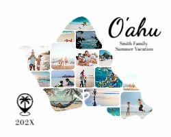 Oahu Photo Collage