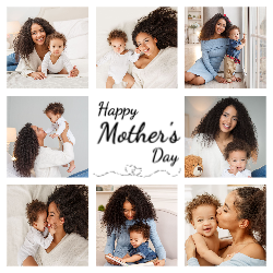 8 Moments Square Collage