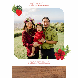 Mele Kalikimaka Flowers