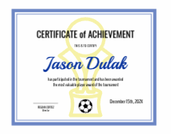 Achievement Award