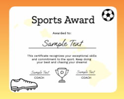 Sports Award