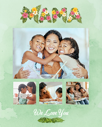 Floral Mama Collage