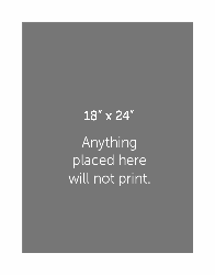Personalized Printed Mat 22x28 for 18x24 image