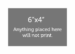 Personalized Printed Mat 7x5 for 6x4 Image
