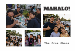 4 Photo MAHALO!
