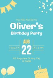 Fun Birthday Invite