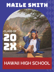 Arch Portrait Grad Sign 18x24