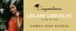 Traditional  Portrait Grad Vinyl Banner 6x2.5