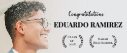 Movie Poster Graduate Vinyl Banner 6x2.5