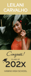 Traditional Portrait Grad Vinyl Banner 2.5x6