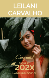 Traditional Portrait Grad Vinyl Banner 2.5x4