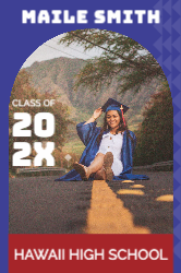 Arch Portrait Grad Sign 24x36