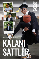 3 Photo Scrapbook Graduate Foamcore Sign 20x30
