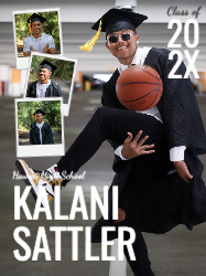 3 Photo Scrapbook Graduate Foamcore Sign 18x24