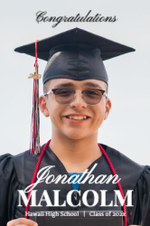 Formal Graduate Foamcore Sign 20x30