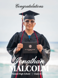 Formal Graduate Foamcore Sign 18x24