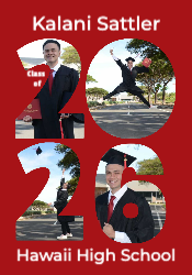 Stacked Up Class of 2026 Graduate Foamcore Sign