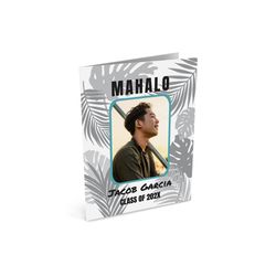 Tropical Modern Mahalo Card 4.25x5.5