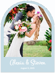 Arch Shape w/ Photo