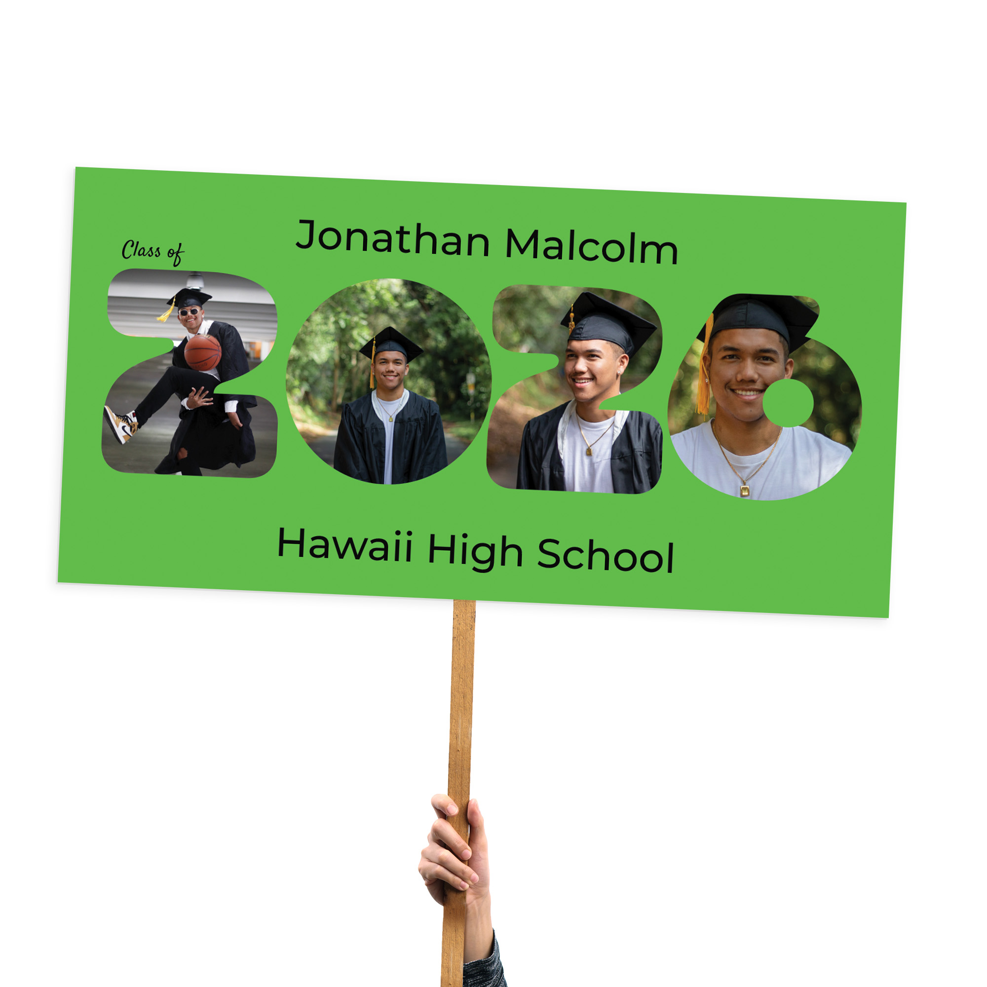 Bubble Class of 2026 Graduate Foamcore Sign