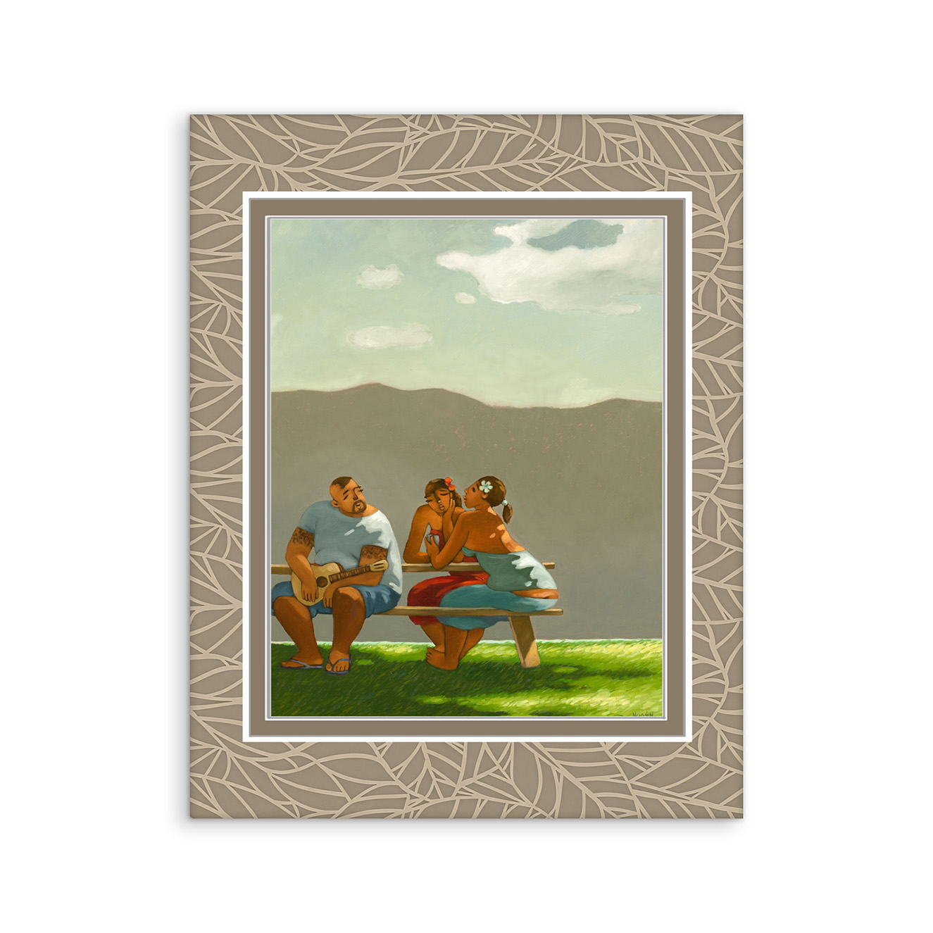 1. Art Print with Border