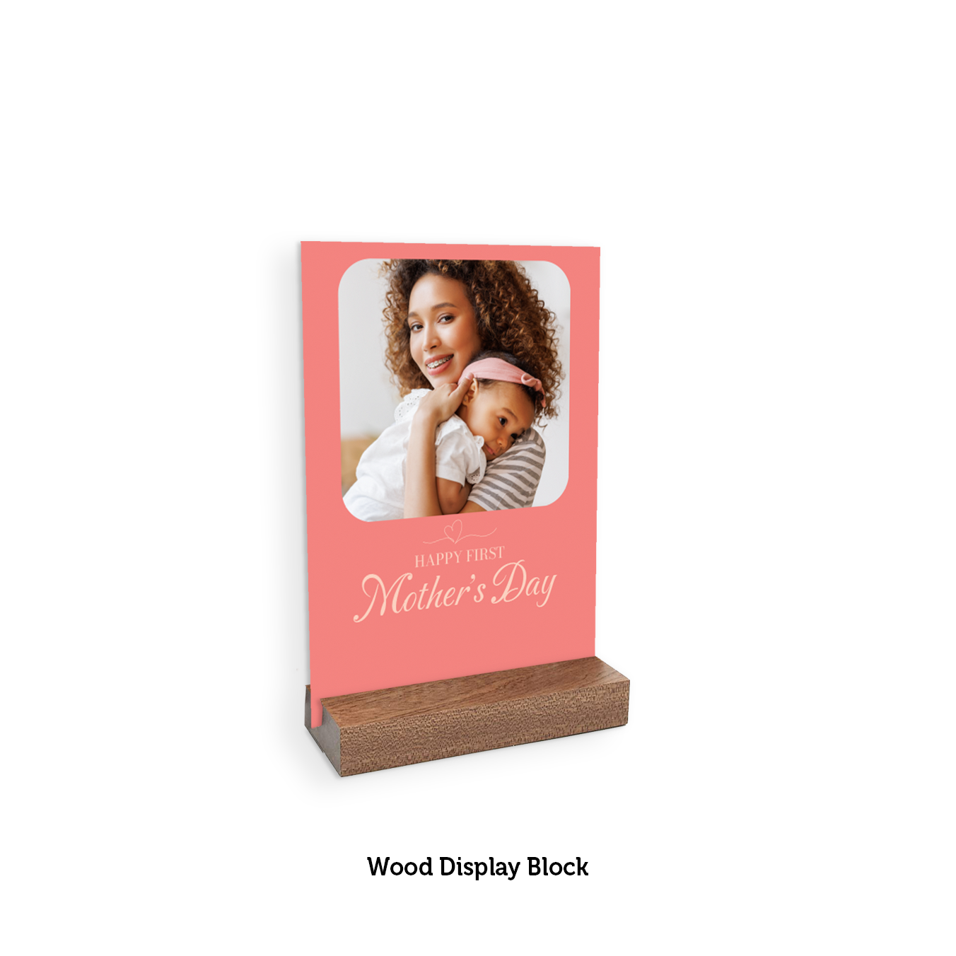 5"x7" Wood Display Block